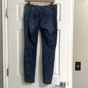 Kensie You Look Pretty Skinny Floral Print Jeans Size 29